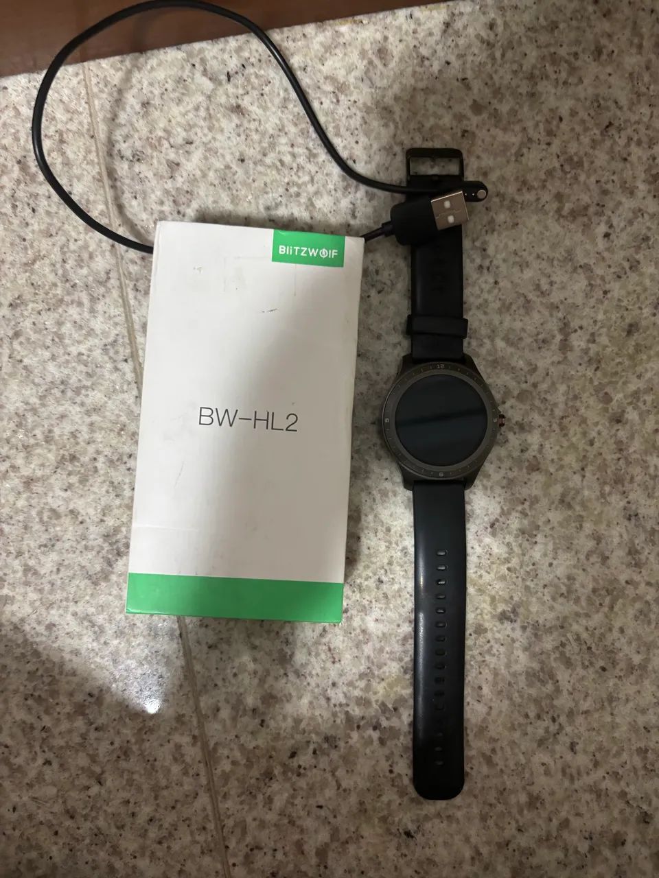 Smartwatch BlitzWolf BW-HL2 Preto - Relógio Inteligente