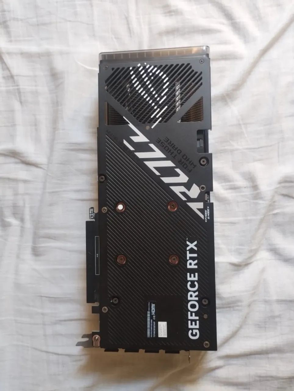 Placa de vídeo RTX 4060 Ti Rog Strix - Foto 3