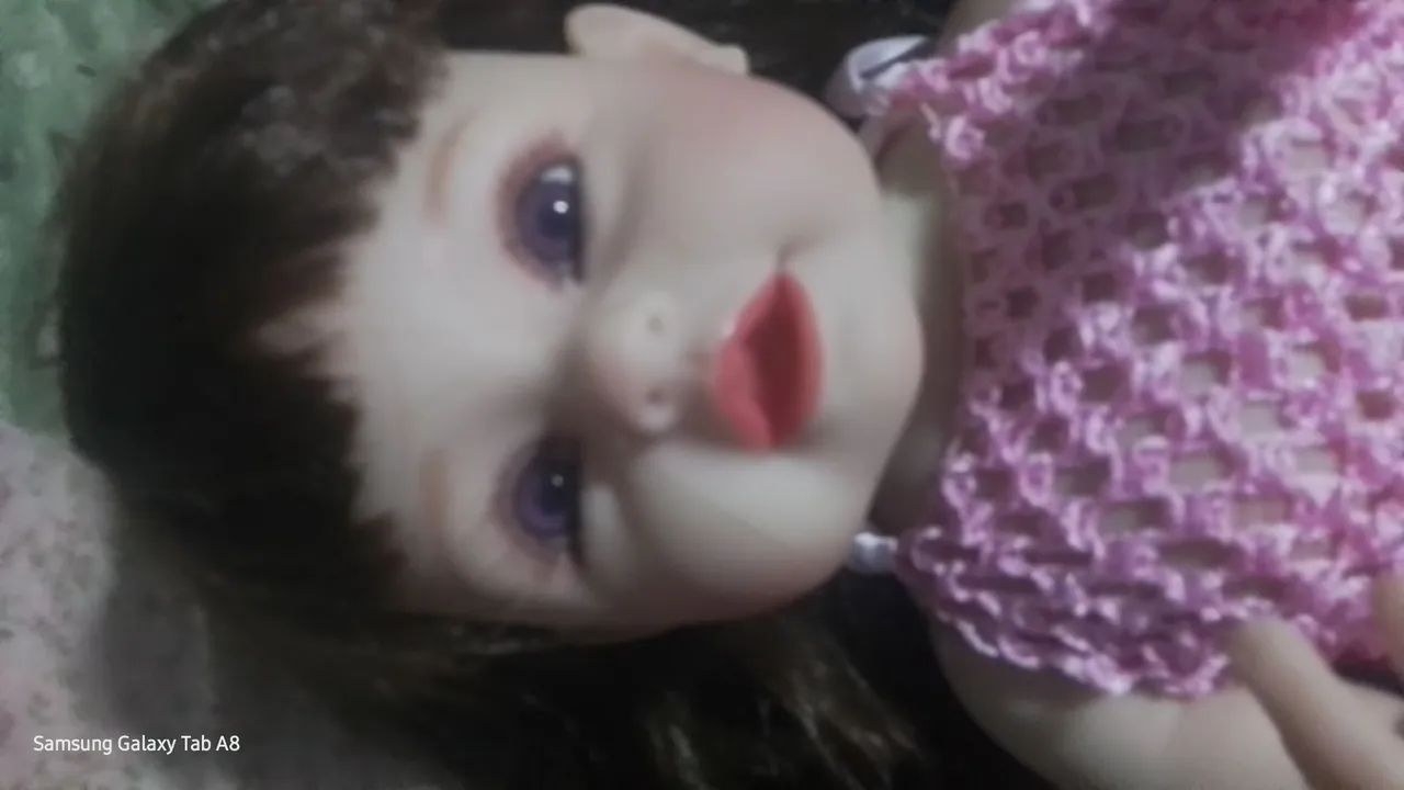 Boneca Bebê Reborn com Corpinho todo em Vinil 