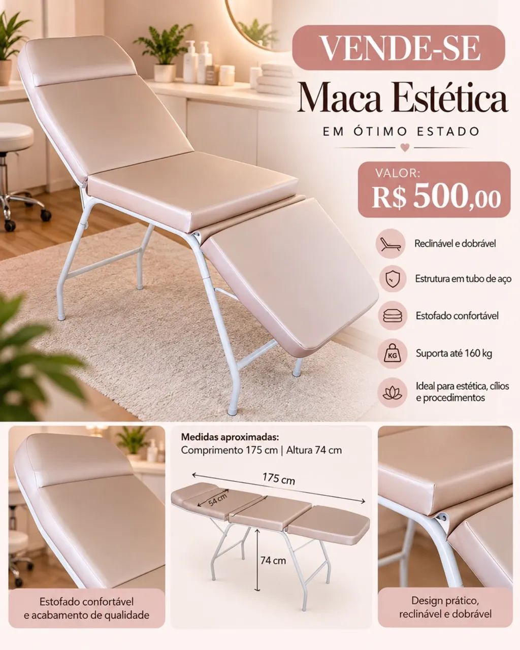 Maca estética 