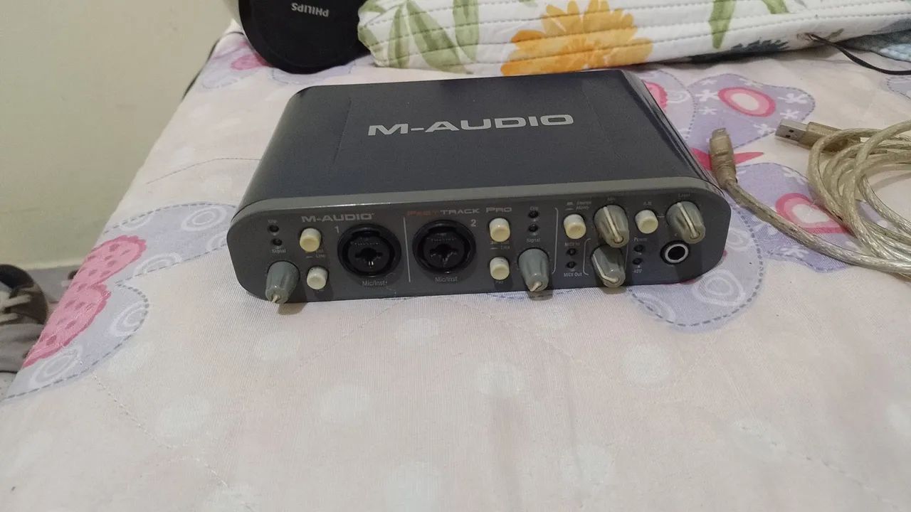 M Audio Fast Track Pro placa externa