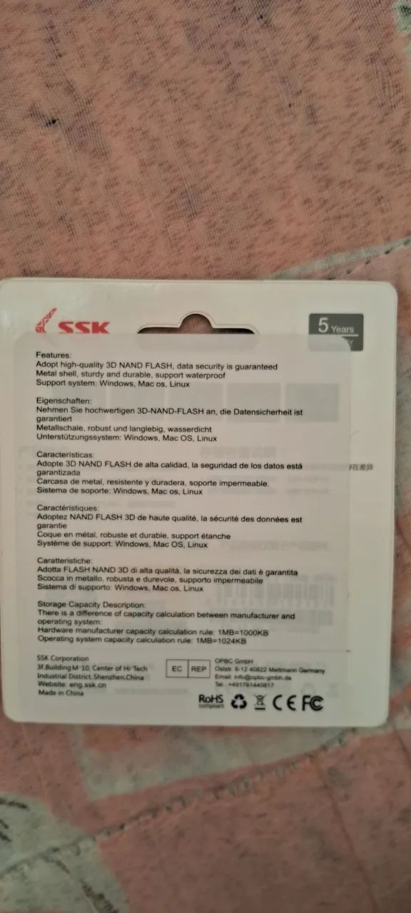 Pendrive USB 3.0 128GB de alta velocidade - Foto 3