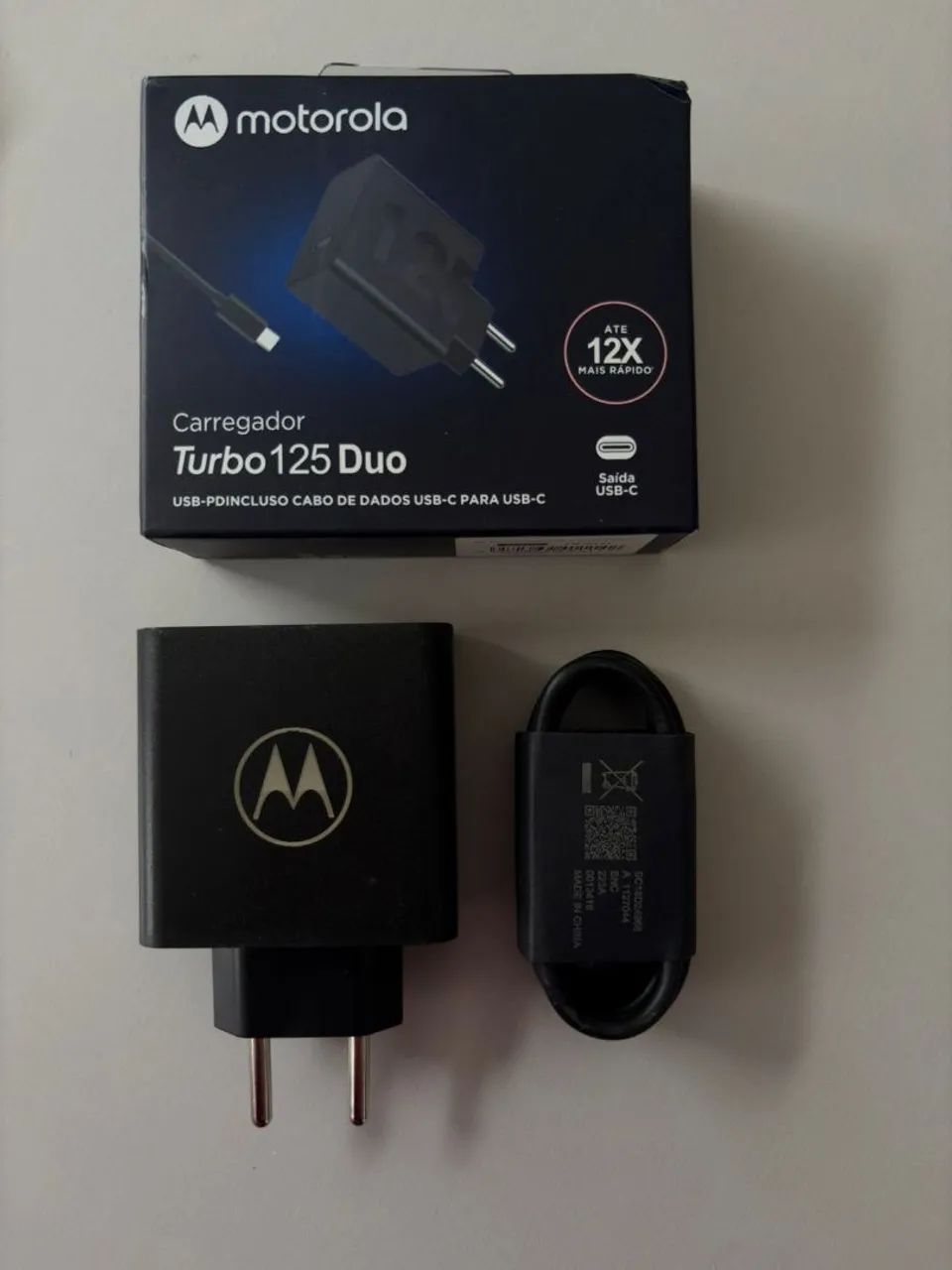Carregador tipo C completo 