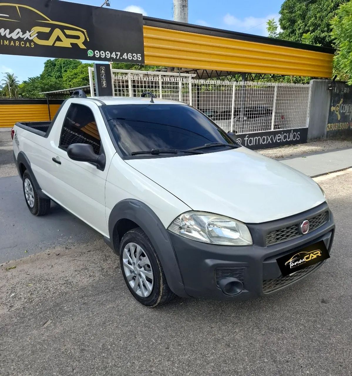 Fiat Strada Working Hard 1.4 Fire Flex 8V CS 2019 - Foto 3