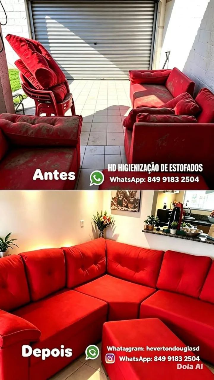 Higienização de Estofados  - Foto 2