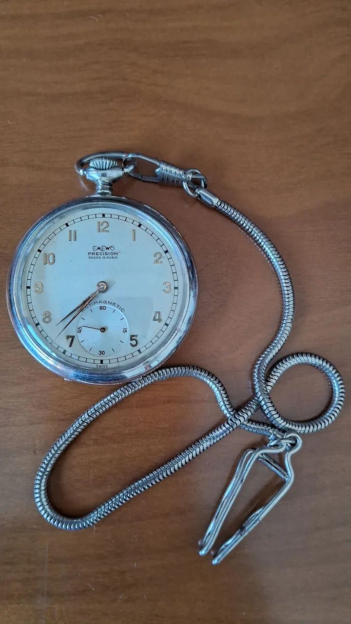 RELOGIO DE BOLSO EMEWO PRECISIOn - Foto 4