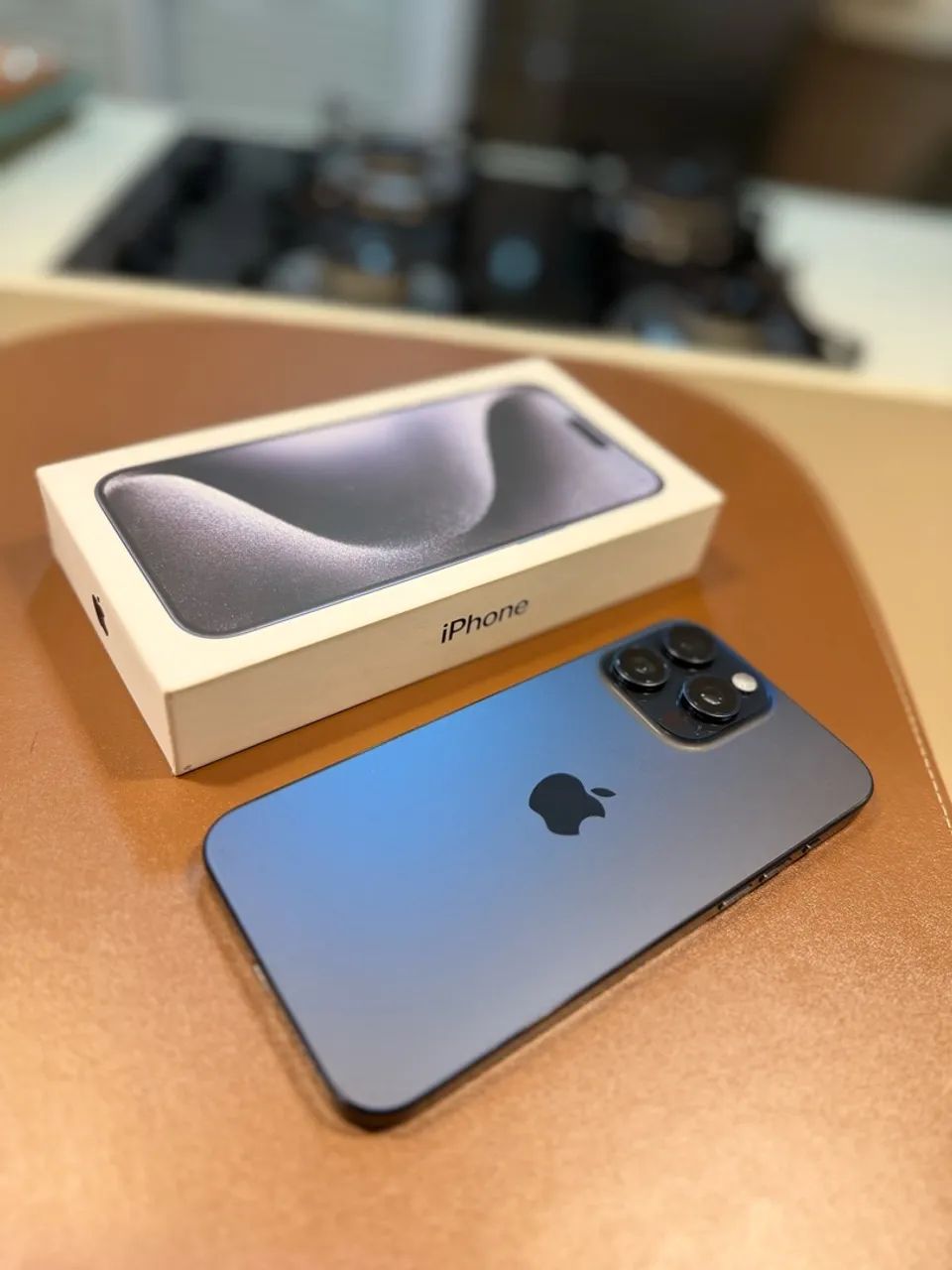 iphone 15 pro Max 256gb azul em perfeito estado 