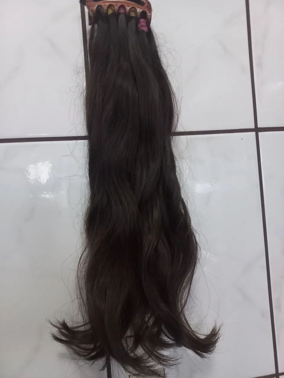 Cabelo humano natural