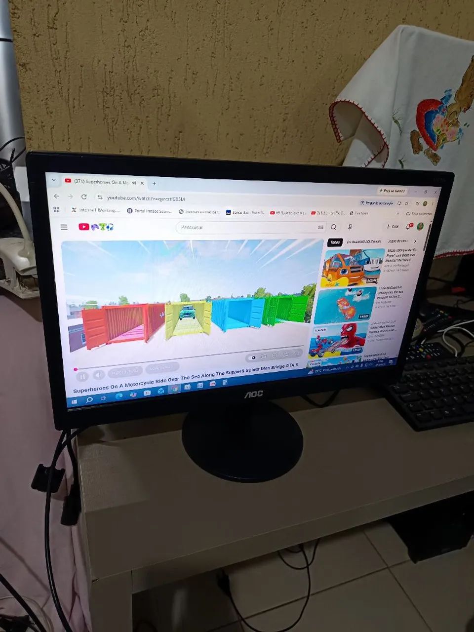 Monitor AOC de 19 polegadas hdmi - Foto 3
