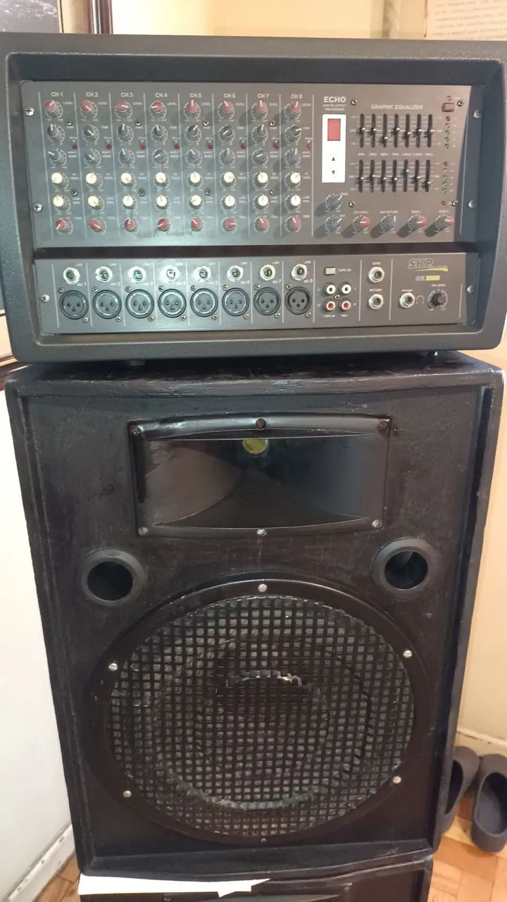 Cabeçote mix Skp crx 840 com 2 caixas 