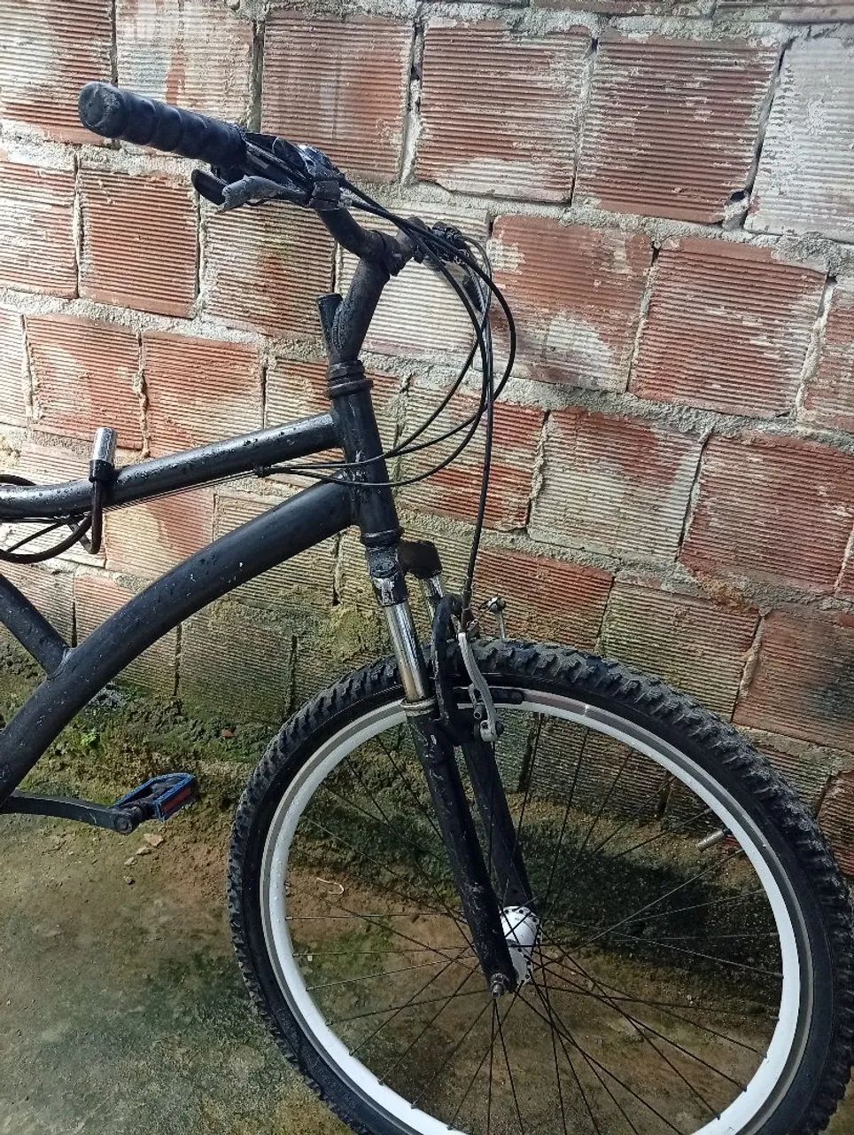 Bicicleta aro 26 com marcha  - Foto 2