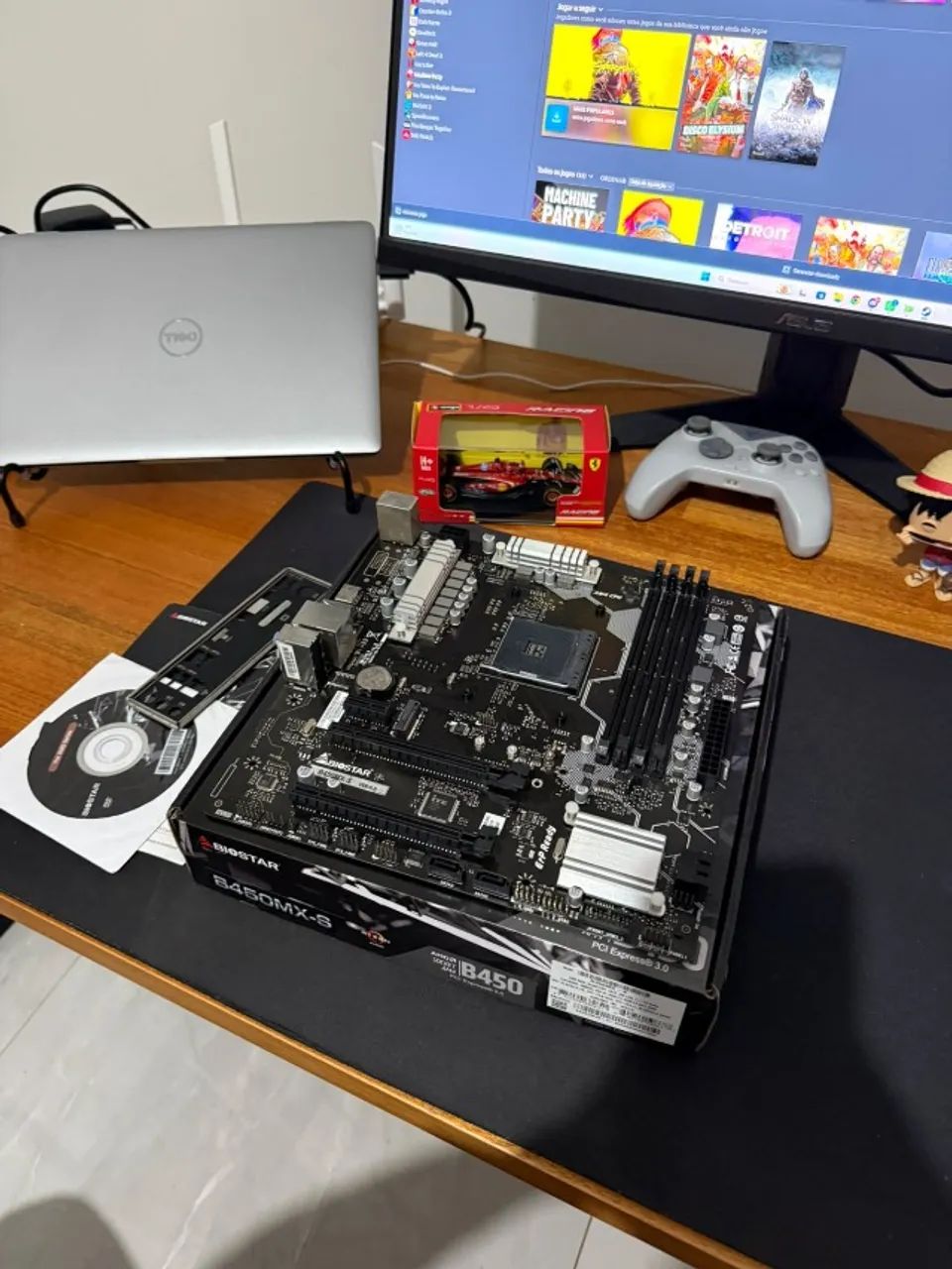Placa Mãe Biostar B450MX-S AM4 DDR4 mATX - Foto 3