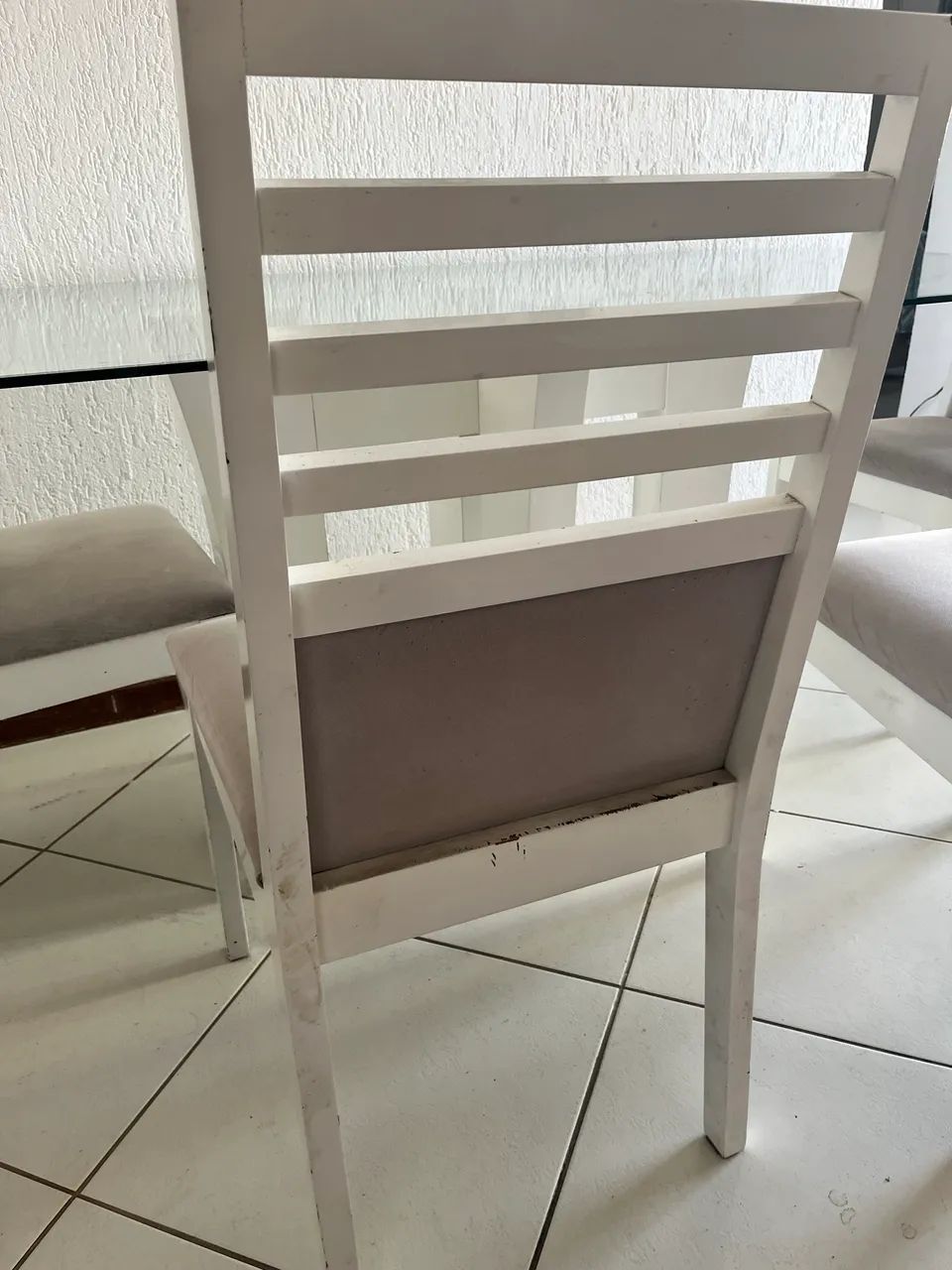 Mesa de vidro com 6 cadeiras - Foto 5