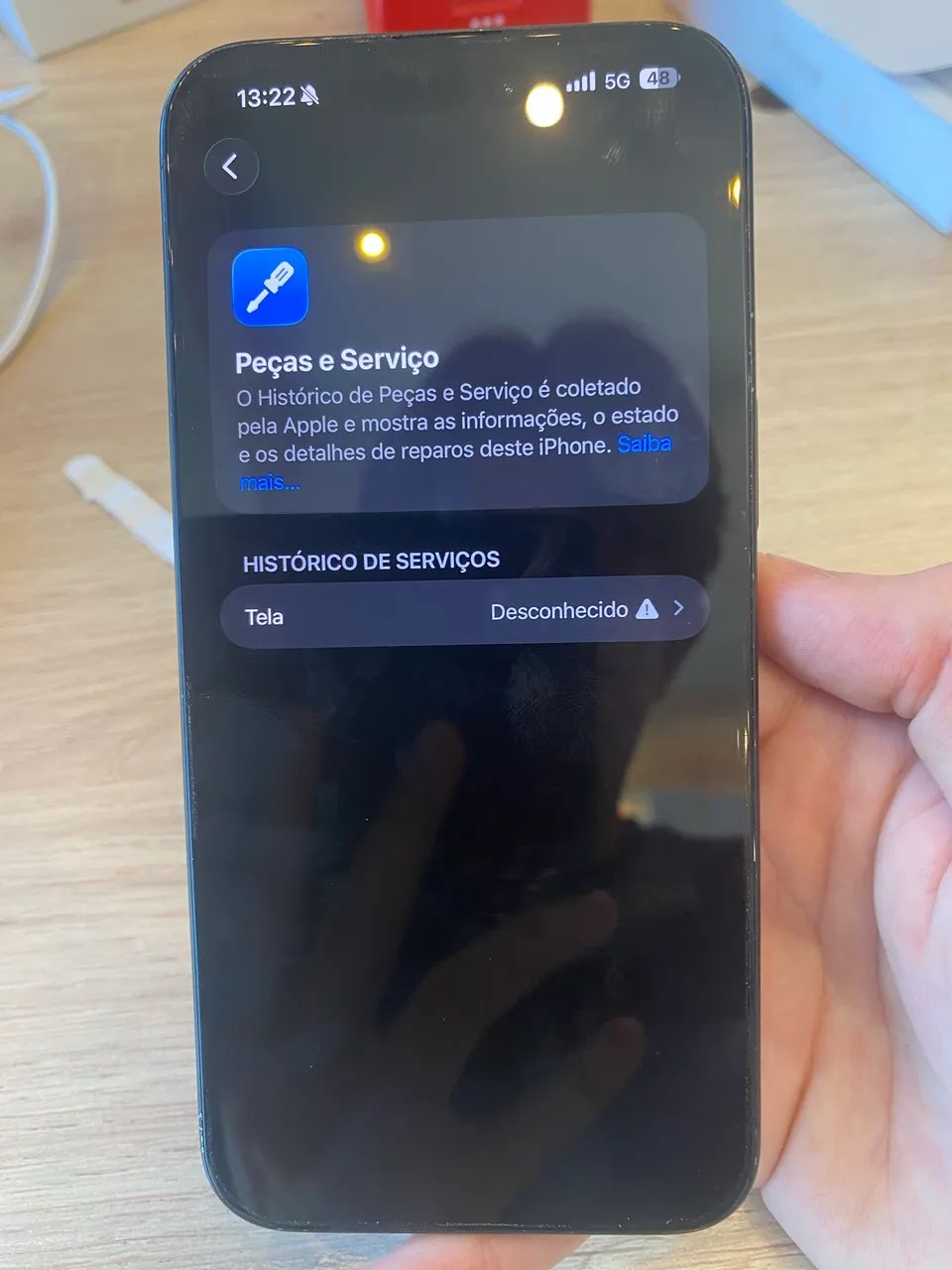 iPhone 15 pro Max azul titânio  - Foto 3