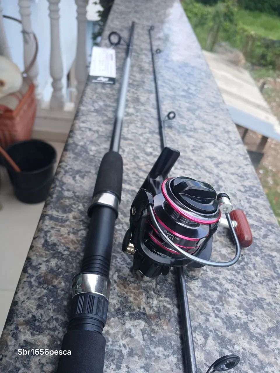 Vara de pesca com molinete  - Foto 5