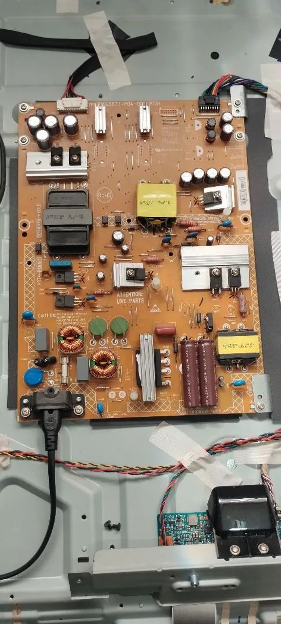 Smart tv AOC 50 polegadas para desmonte ou reutilização - Foto 4