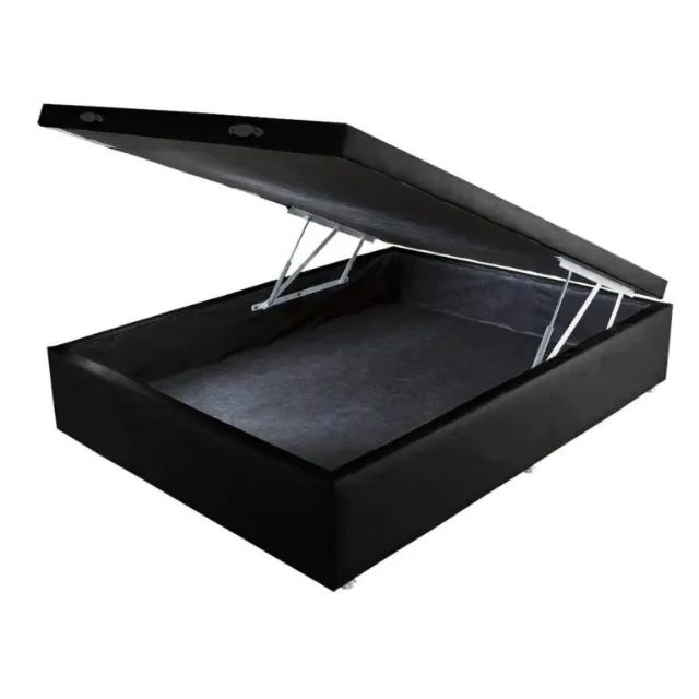 Base Box Casal Baú  Novo!!  Pronta Entrega!! - Foto 3