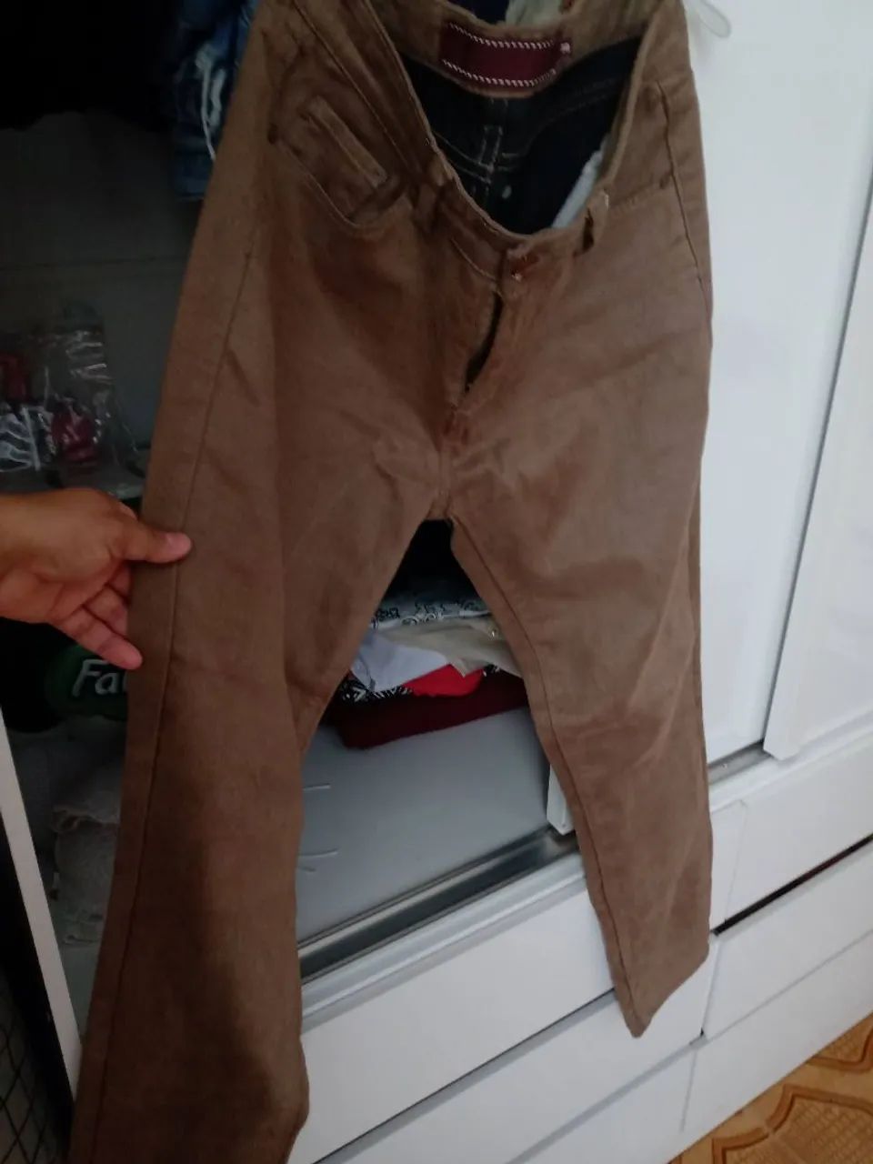 Calça linda caramelo  - Foto 3