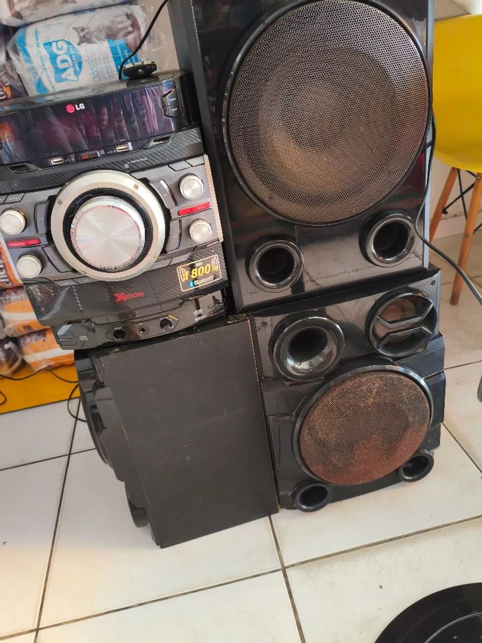 Mini syster lg 1800w, muito top! - Foto 2