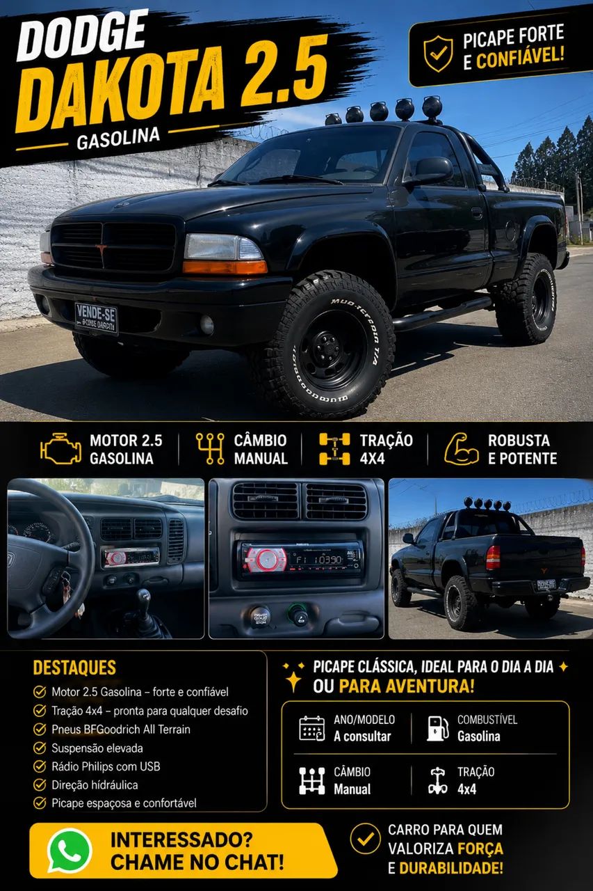 Dodge Dakota 2.5 2000
