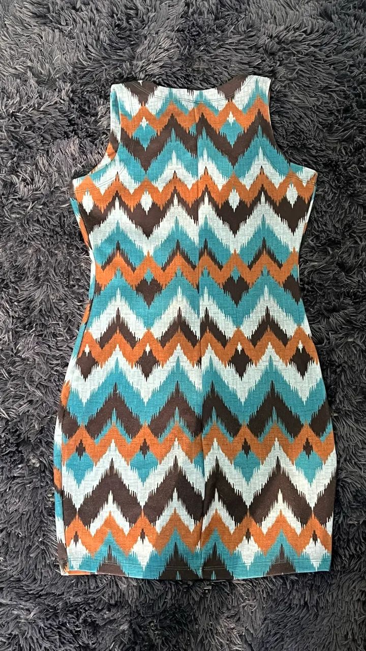 Vestido curto estampado  - Foto 2