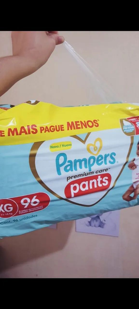 Fralda descartáveis 