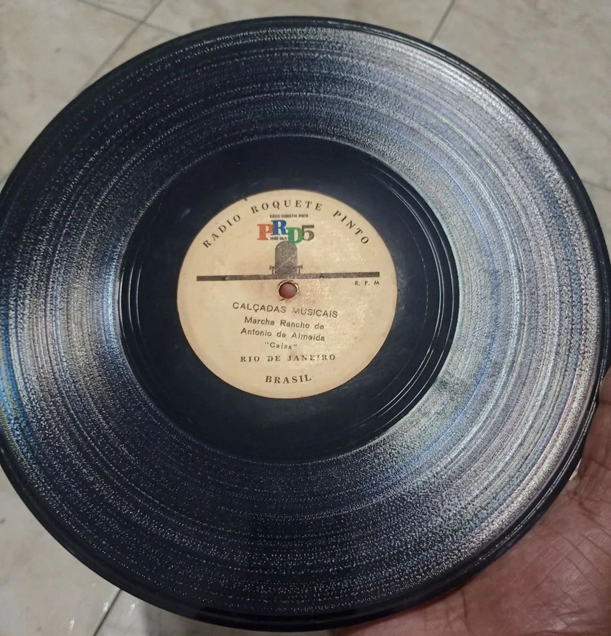 LP 10 Polegadas 78 RPM do Clube Atlético Vila Isabel RJ Raríssimo ZERADOOOO - Foto 4