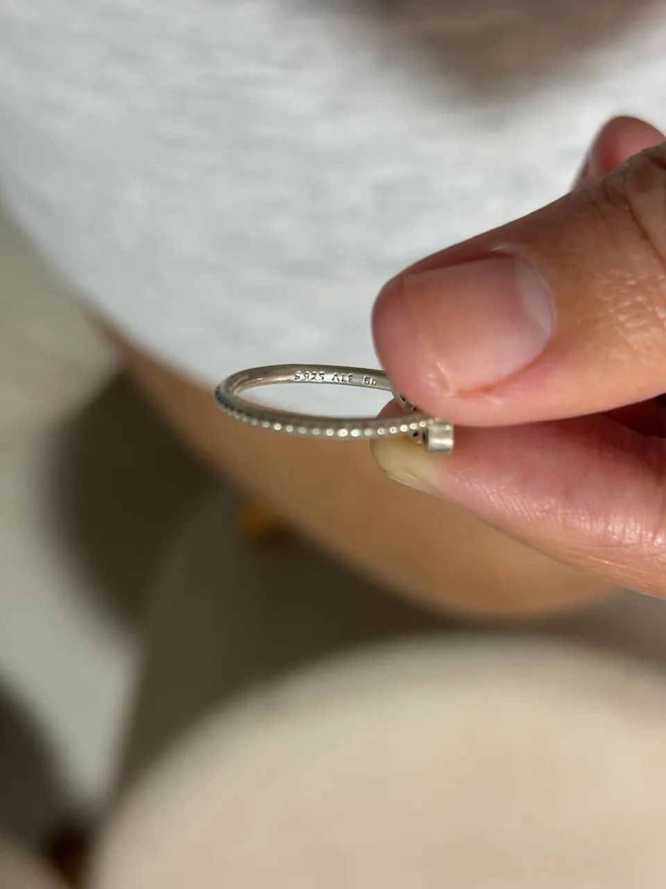 Anel Pandora original prata 925 garantia eterna - Foto 2