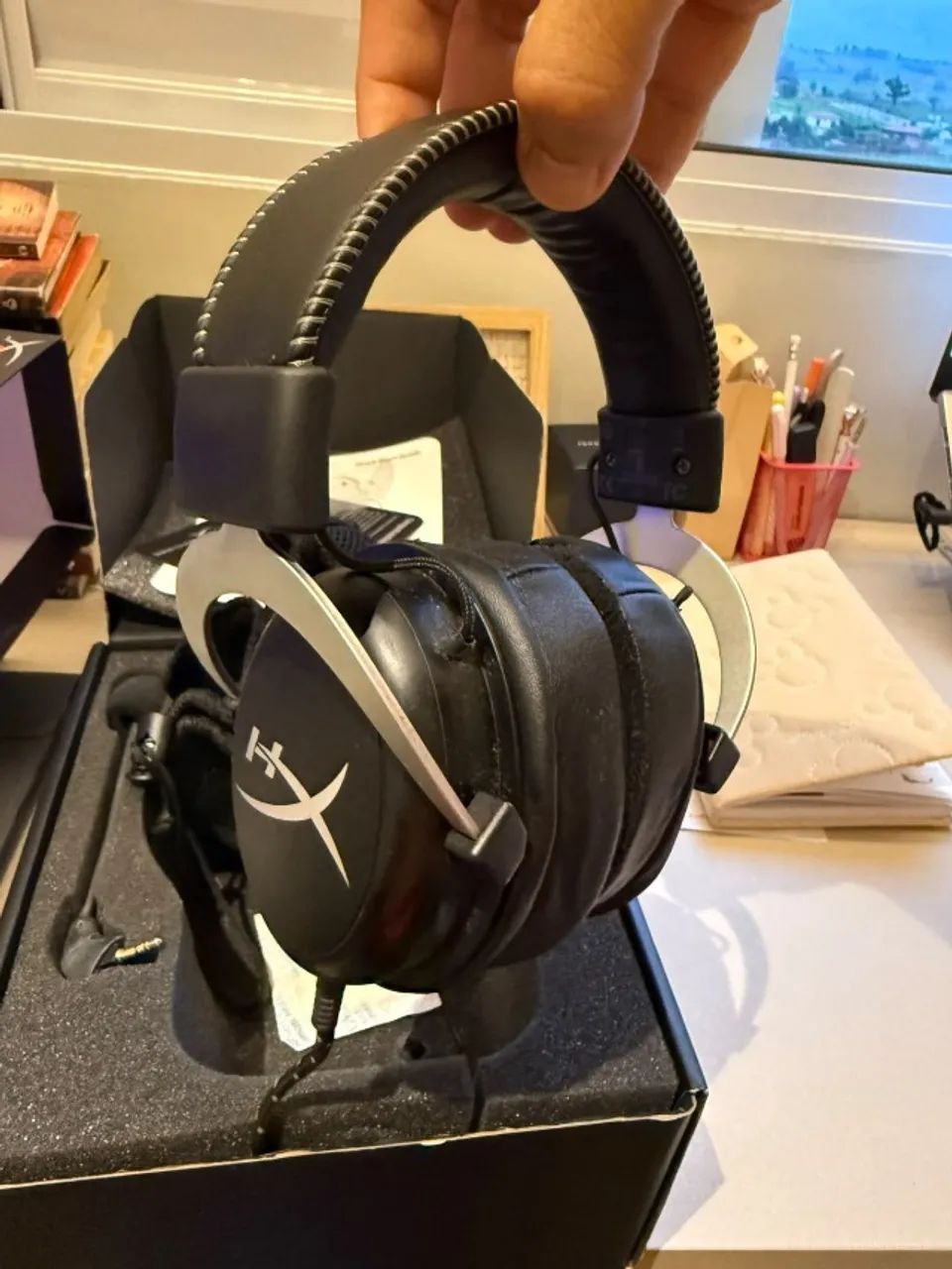 Headset Gamer HyperX Cloud Silver