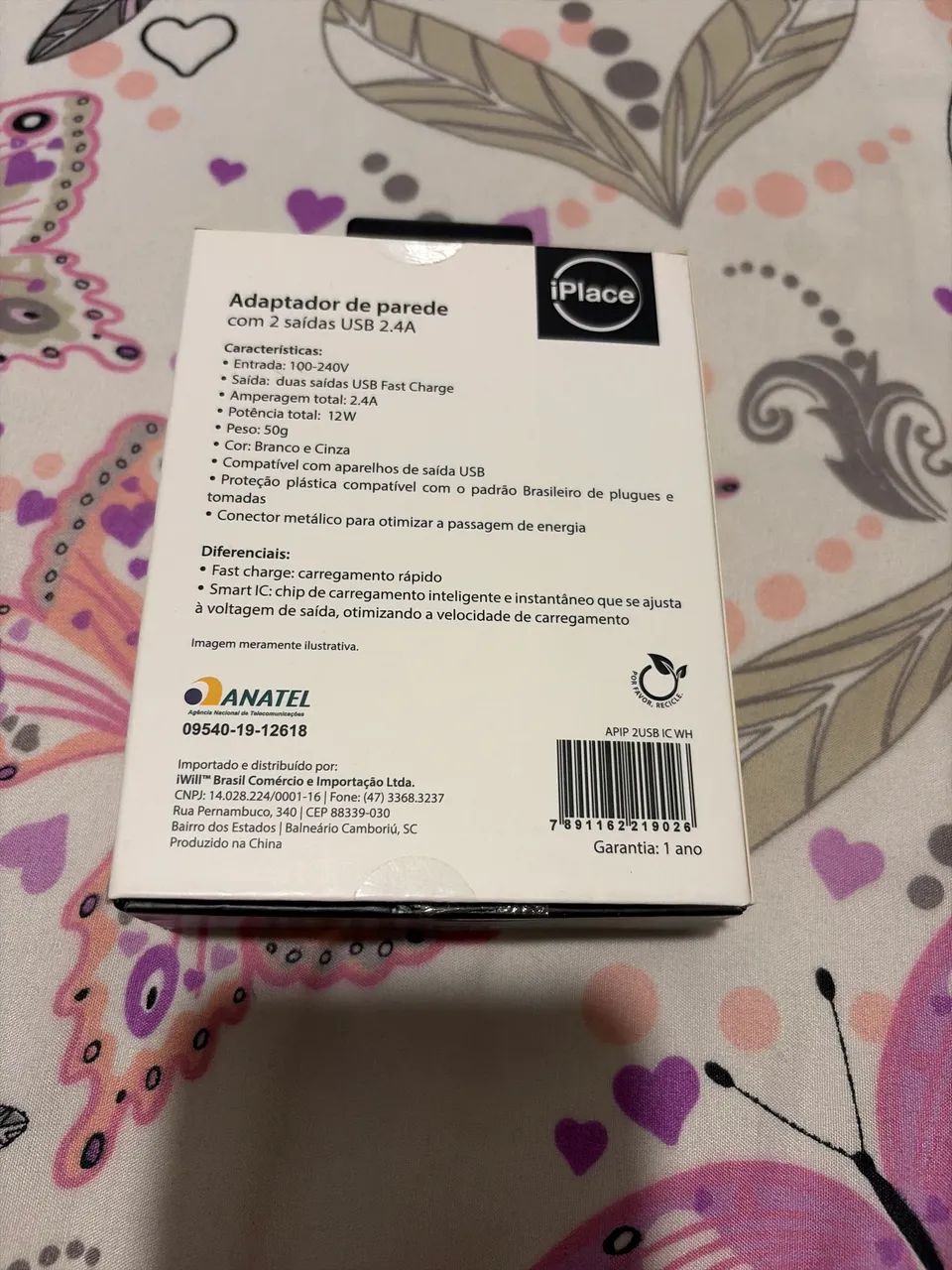 Adaptador de parede com 2 saídas  - Foto 3