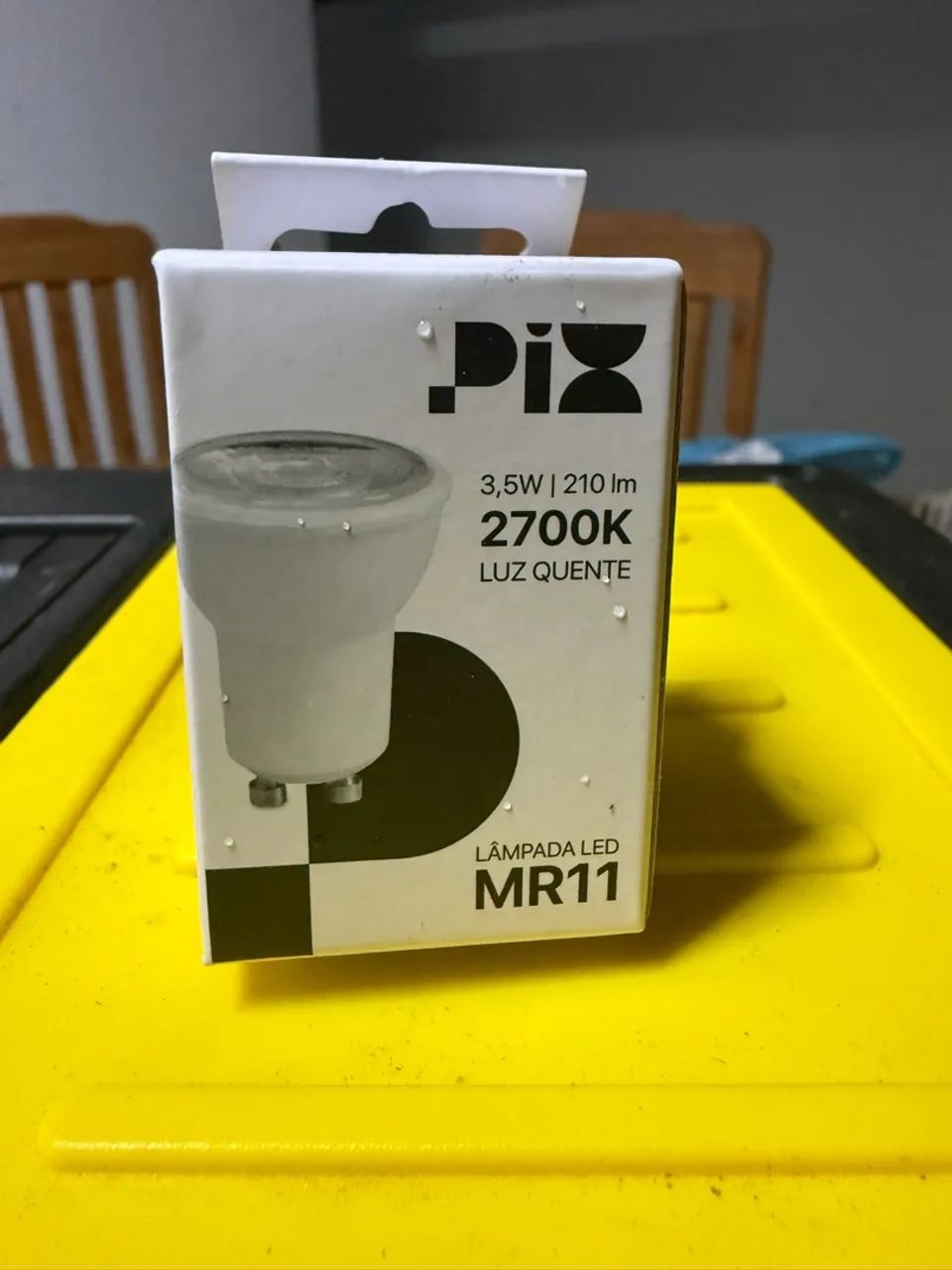 Lâmpada MR11 - mini dicróica nova