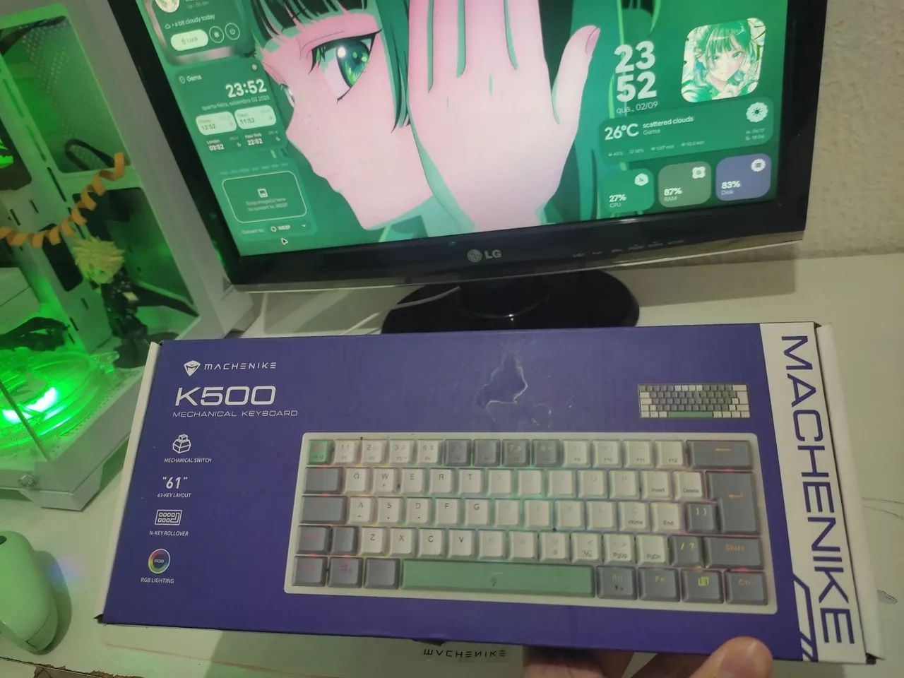 PC GAMER COMPLETO COM PERIFÉRICOS!!! - Foto 3