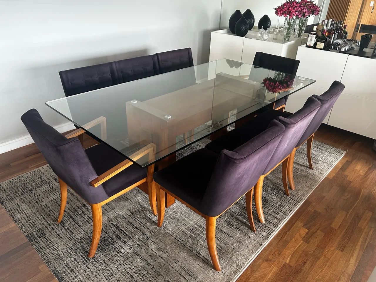 MESA DE JANTAR 8 LUGARES