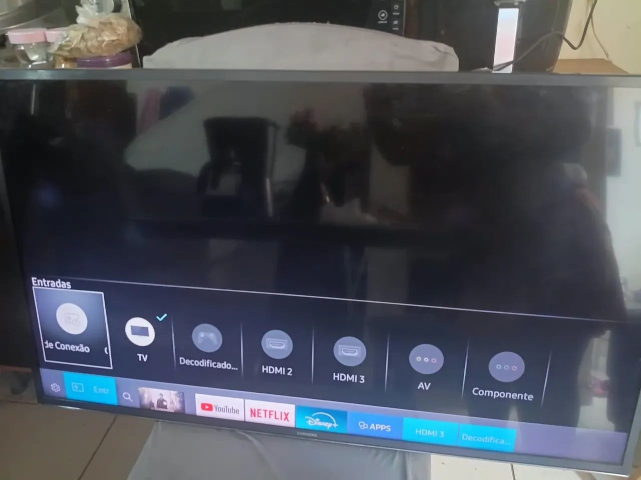 Tv 4k com leds ruins 700  troco em ps3  - Foto 3