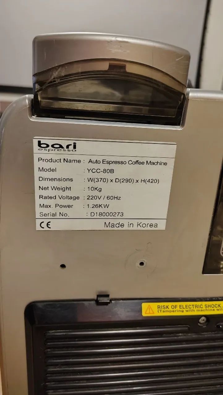 Máquina De Café Espresso Automática Bari 80 - Foto 3