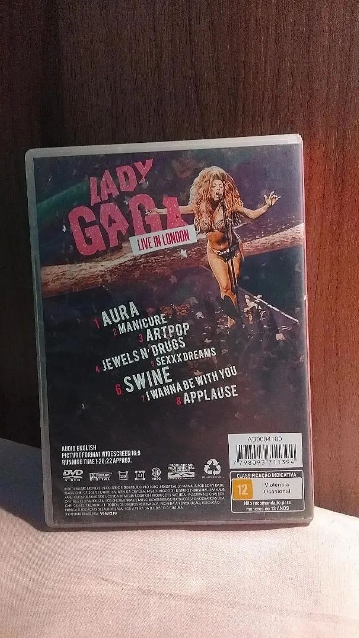 DVD Lady Gaga Live In London - Foto 2