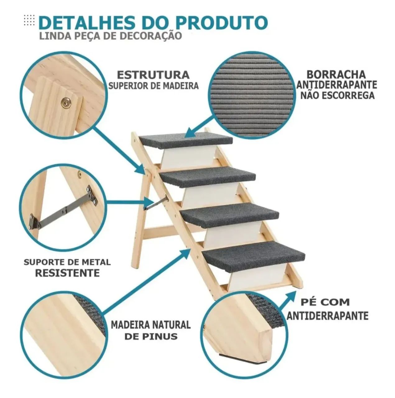 Escada para Pet - Foto 2
