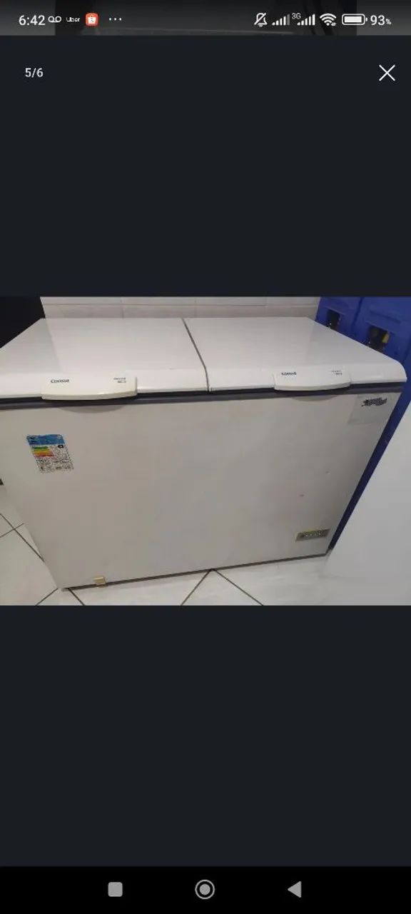 Freezer 414 litros 