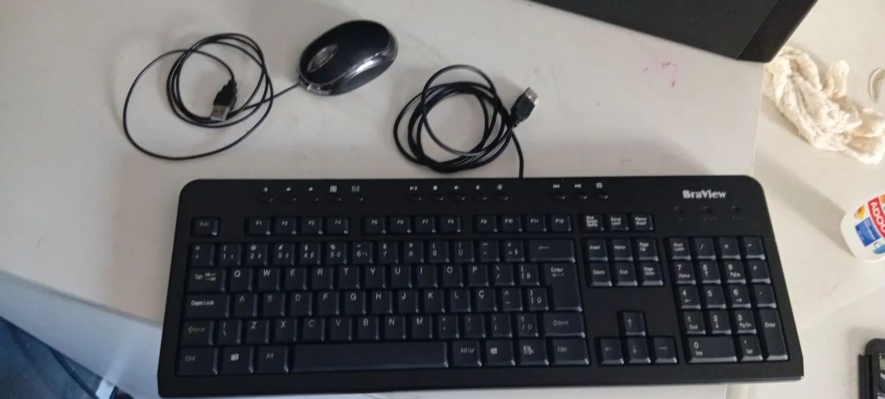 Vendo Pc antigo, teclado e mouse com fio  - Foto 5