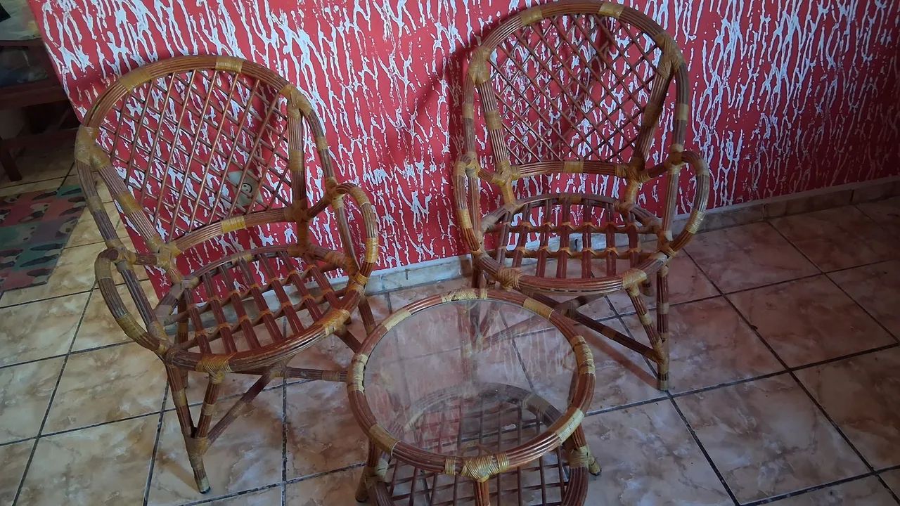 Cadeiras rattan otima  - Foto 2