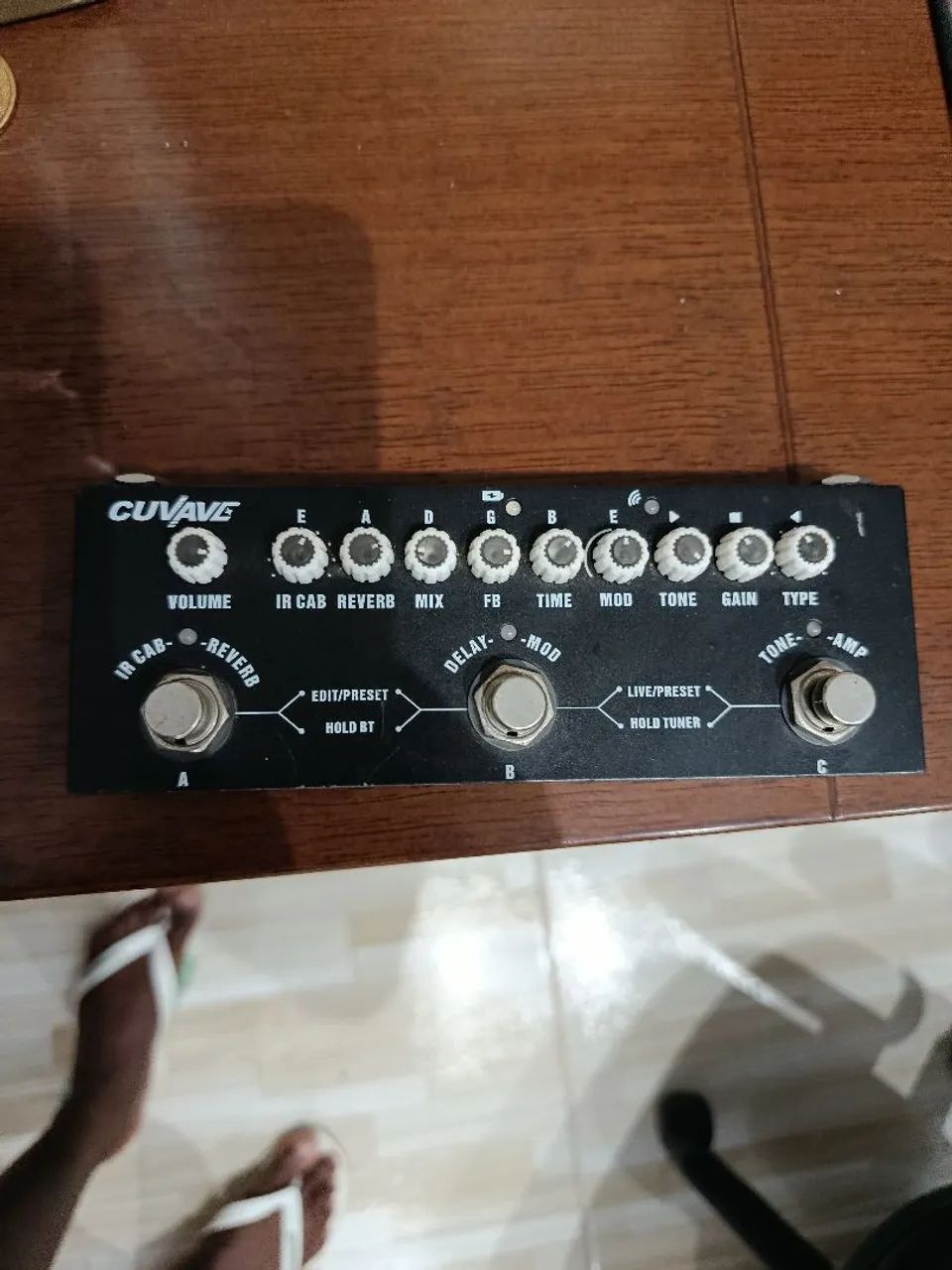 Cuvave guitarra efeitos 