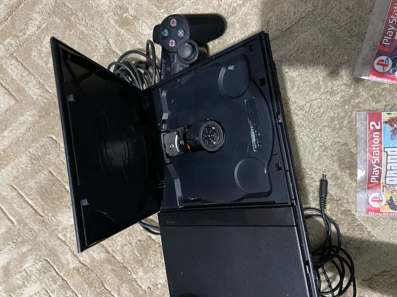 PS2 COM LEITOR  - Foto 2