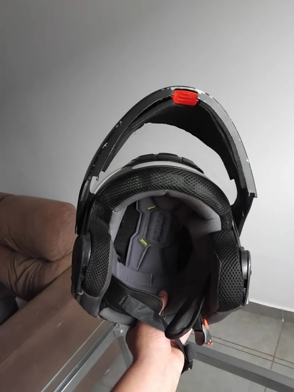 Capacete de Moto Escamoteável Mixs Gladiator Articulado - Foto 2