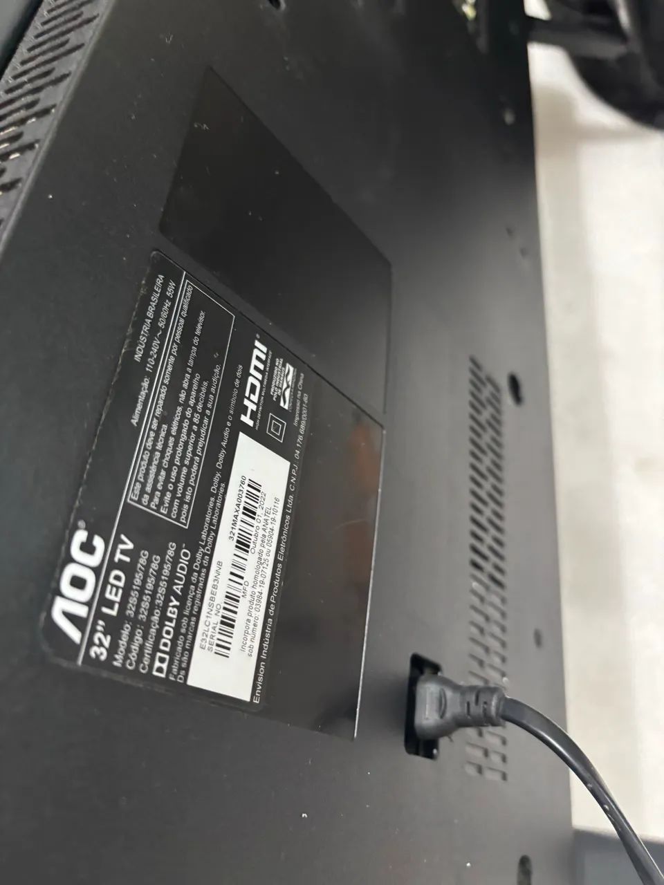 Smart Tv 32 polegadas Aoc Roku  - Foto 2