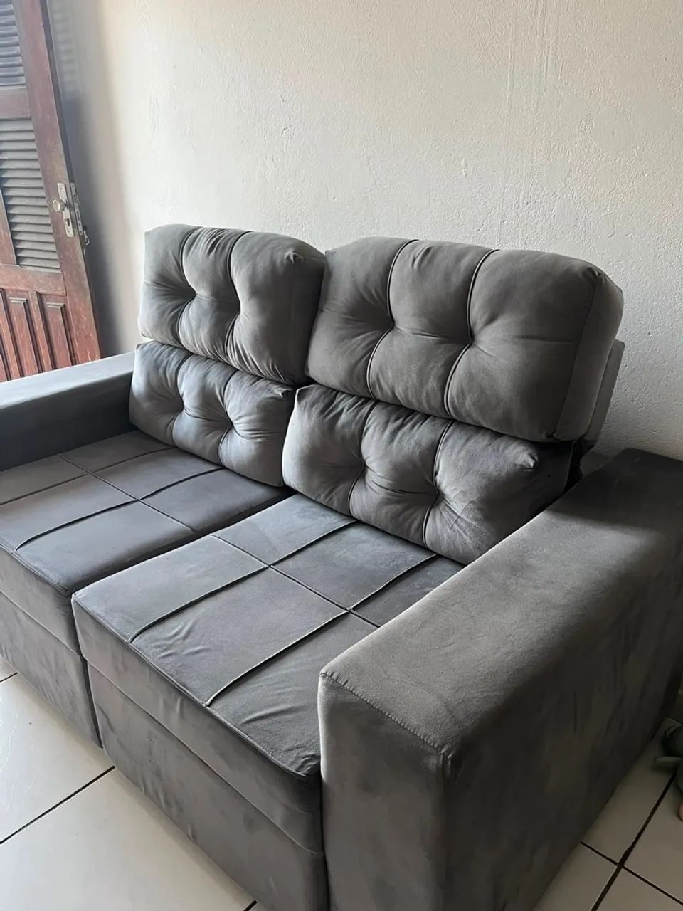 SOFÁ SEMINOVO-retirada - Foto 2