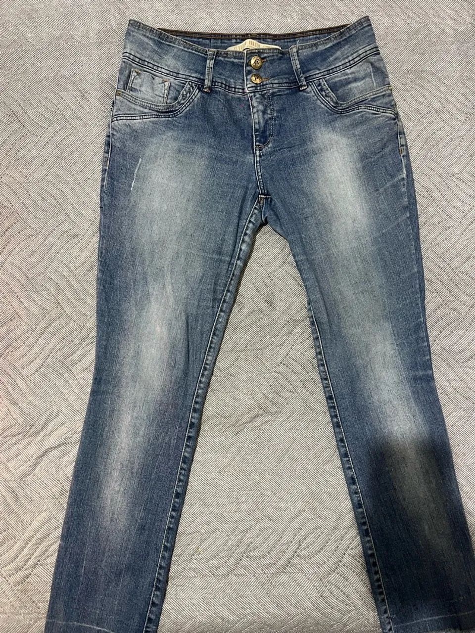 Calça jeans Claudia Rabelo 