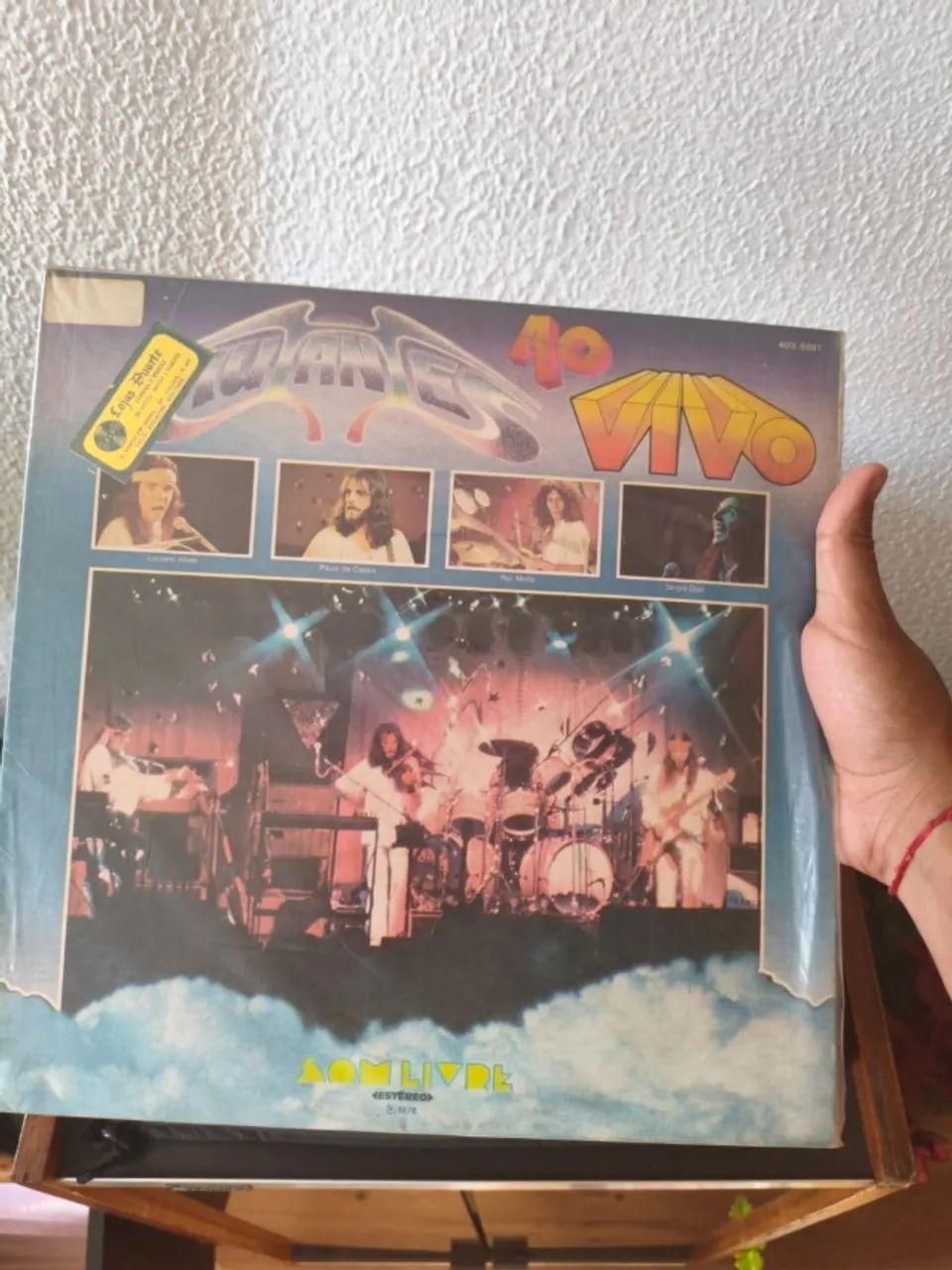 LP - Disco de Vinil - Os Mutantes Ao vivo