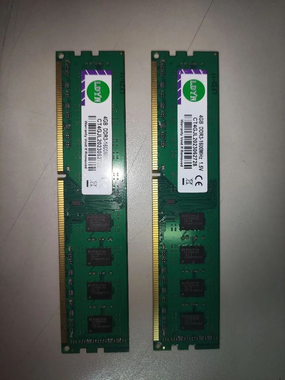 Memória Ram DDR3 2x4GB
