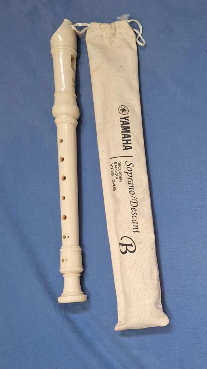 Flauta Yamaha Soprano Descant - Nunca usada.