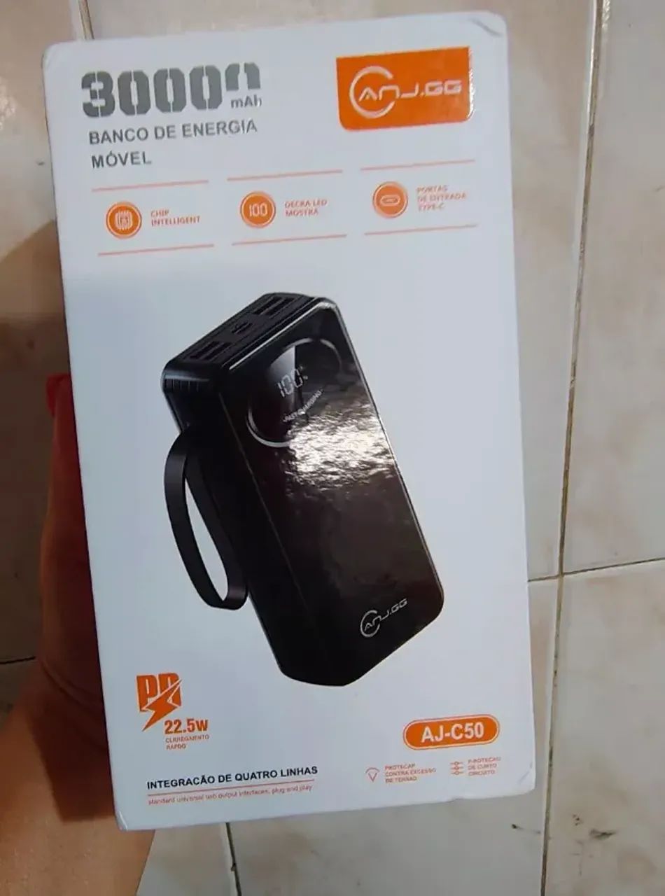 Carregador Portátil 30.000mah